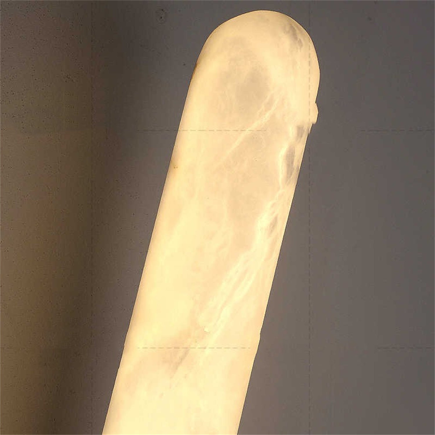 Modern Minimalist Bedroom Bedside Copper Marble Wall Lamp