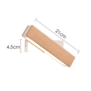 Walnut bedroom bedside lamp solid wood aisle