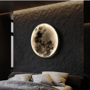 Bedroom Bedside Moon Wall Lamp