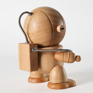 Several People Design Astronaut Solid Wood Electronic Alarm Clock