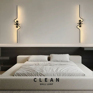 Bedroom Bedside Lamp Modern Minimalist Background Wall Lamp