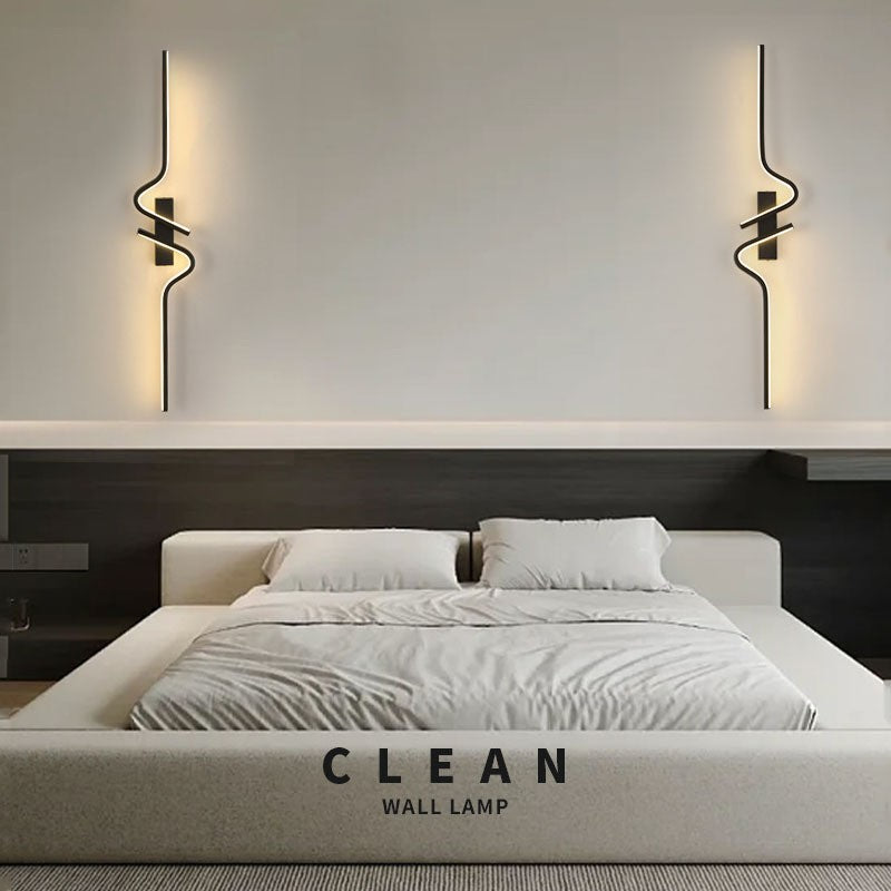 Bedroom Bedside Lamp Modern Minimalist Background Wall Lamp