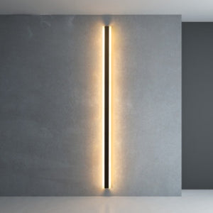 Minimalist long led wall lamp