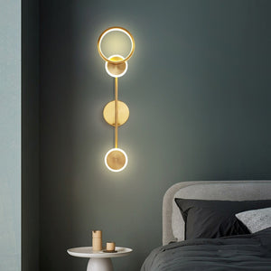 Creative Bedroom Bedside Lamp Modern Minimalist Wall Lamp