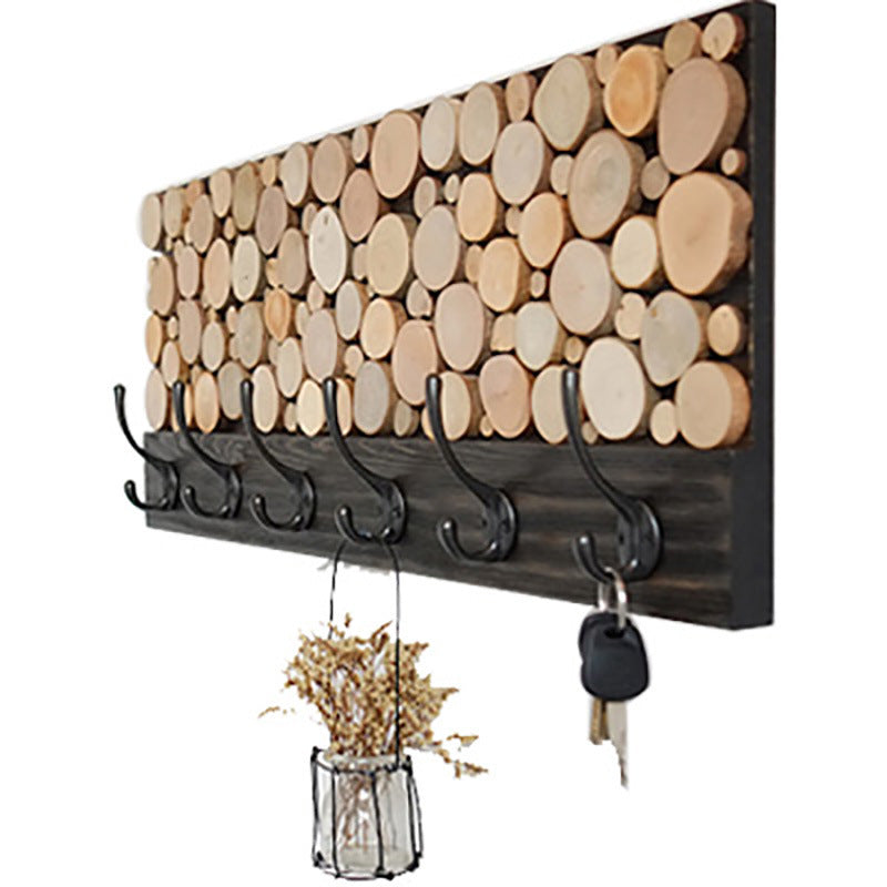 Solid Wood Coat Hook Hanger