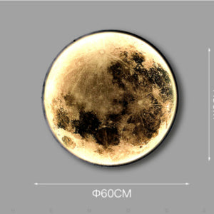 Bedroom Bedside Moon Wall Lamp